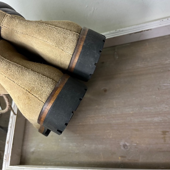 TAFT Viking Boots EU41 US8 /W10 Suede Vibram Hiking Combat Rugged Outdoor Spain - Picture 5 of 11